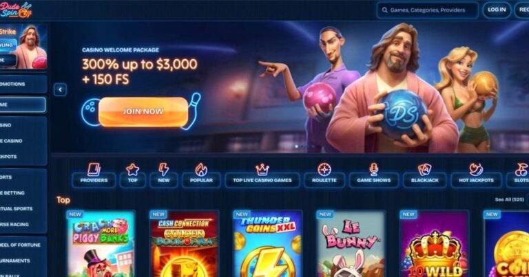 Dudespin mobile Version